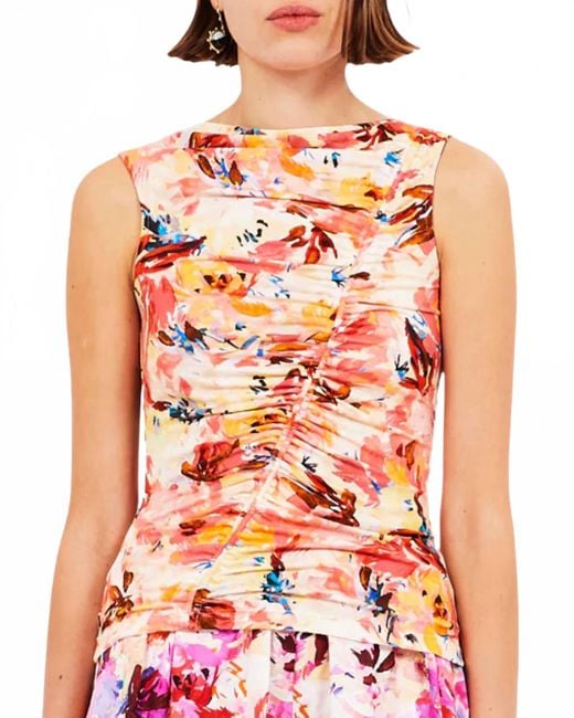 Ulla Johnson Pink Medea Top