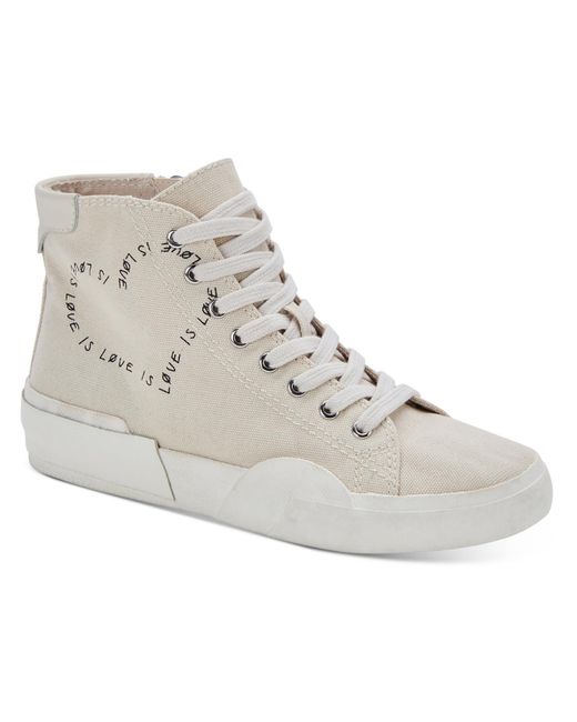Dolce Vita Natural Brycen Pride Leather Lifestyle High-top Sneakers