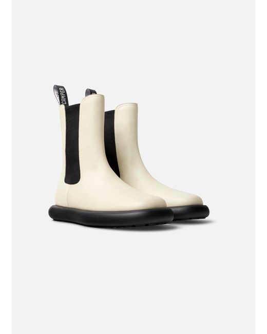 Camper White Ankle-Boot Onda
