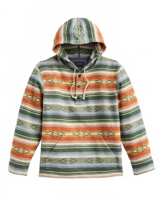 Pendleton Gray Doublesoft Driftwood Hoodie for men