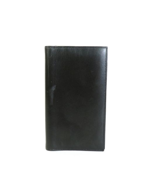 Hermès Black Leather Wallet (pre-owned)