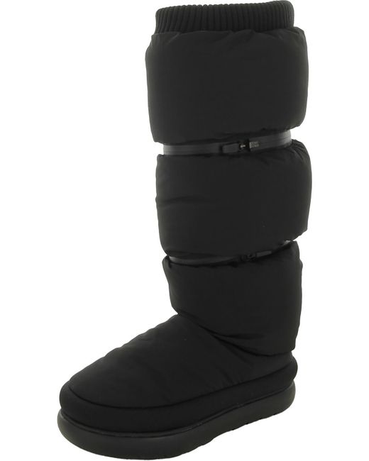 Ugg Black Classic Maxi Ultra Tall Pull On Round Toe Knee-high Boots