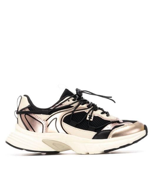 Xti Black 144534 Round Toe Sneakers