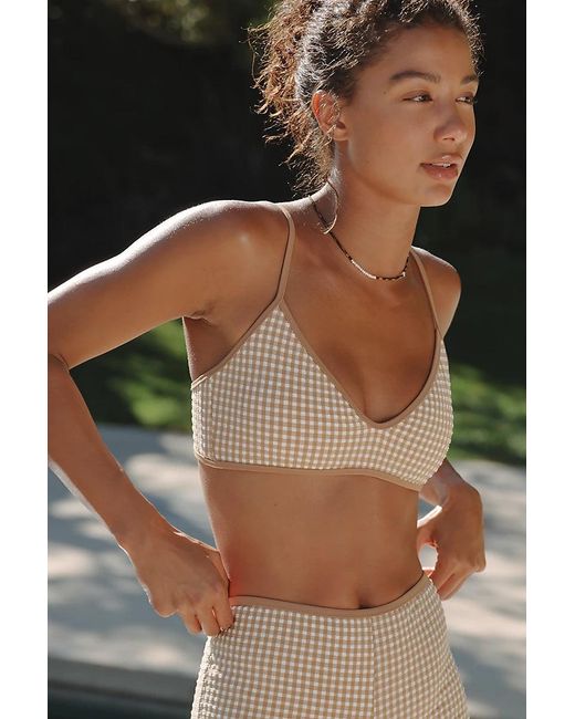 Sanctuary Black Scoop-Front Bra