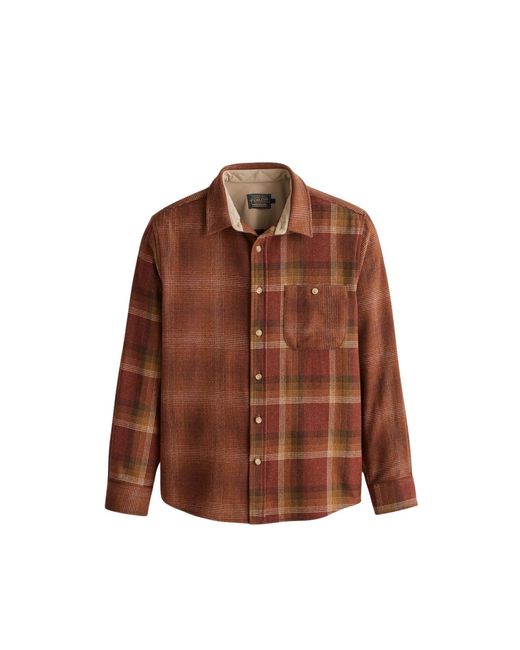 Pendleton Brown Centennial Plaid Shirt for men