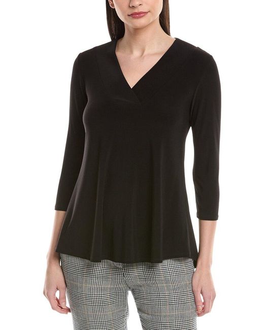 Joseph Ribkoff Black Solid Top