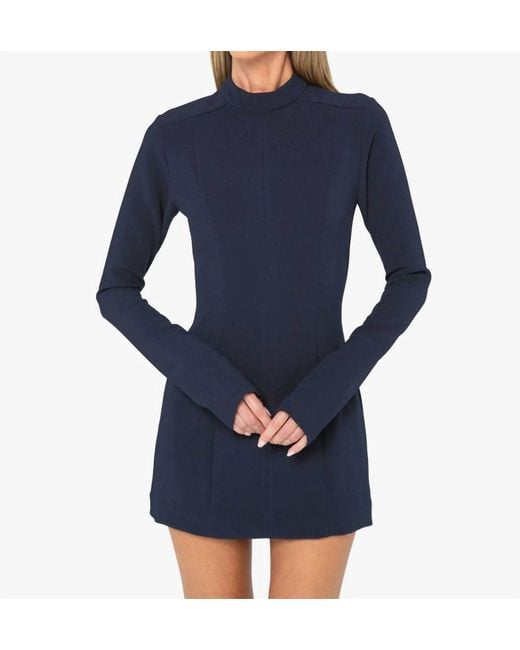 clark mini dress JBQ Clark Mini Dress in Blue