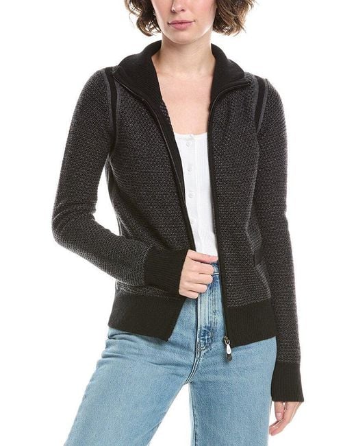 Raffi Black Wool & Cashmere-Blend Jacket