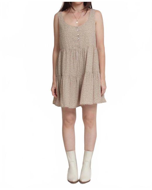 Wishlist Natural Penelope Floral Romper