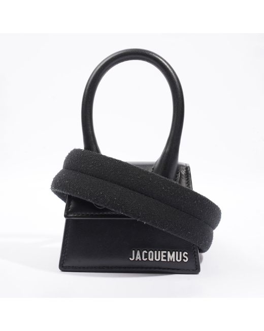 Jacquemus Black Le Chiquito Homme Leather Crossbody Bag