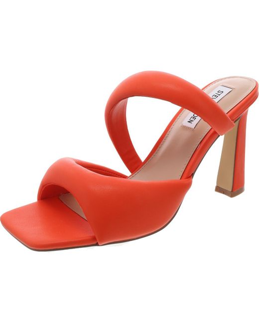 Steve Madden Red Kloss Slide