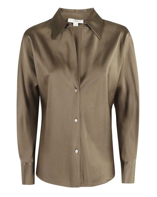 Vince Green Bias Shirt With Padded Shoulders