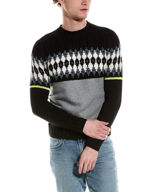 Bogner Gray Malte Wool & Alpaca-blend Sweater for men