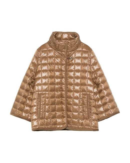 Fay Natural Jackets Camel