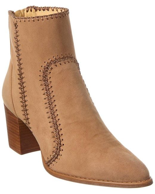 Alexandre Birman Brown Benta Suede Bootie
