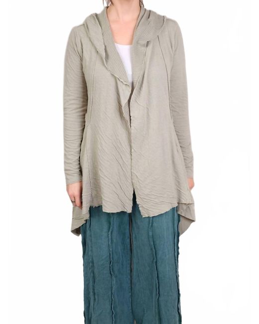 cut-loose Multicolor Hooded Jacket