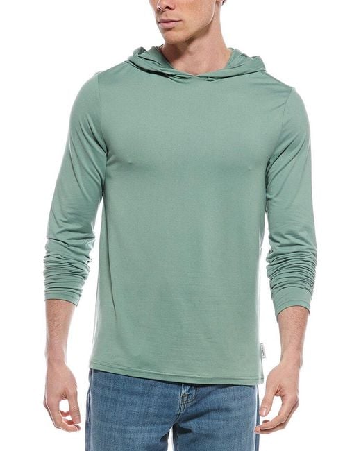 Eddie Bauer Green Lounge Hoodie for men