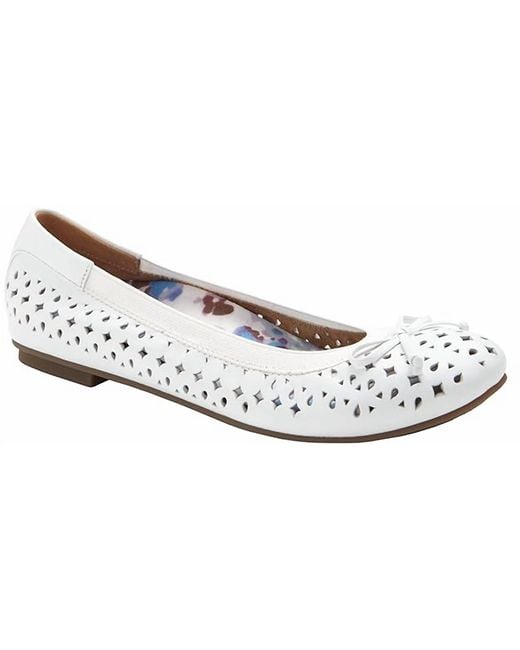 Vionic Black Spark Surin Ballet Flats