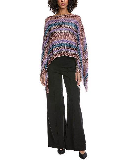 Missoni Gray Poncho