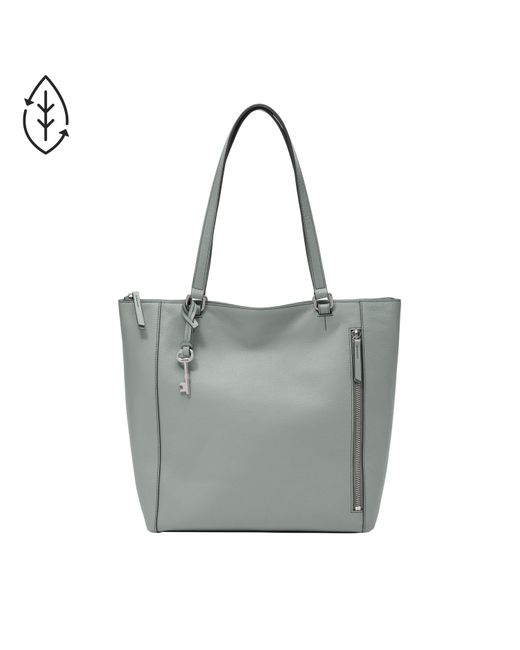fossil women's tara leather shopper