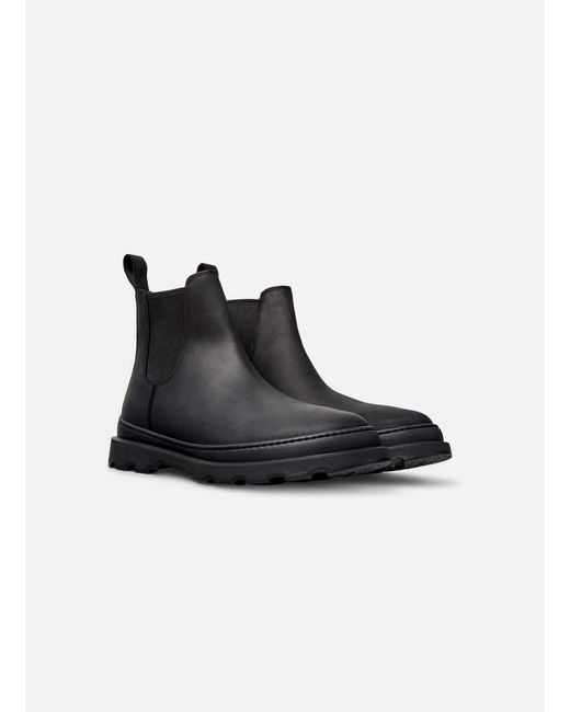 Camper Black Ankle-Boot Brutus for men