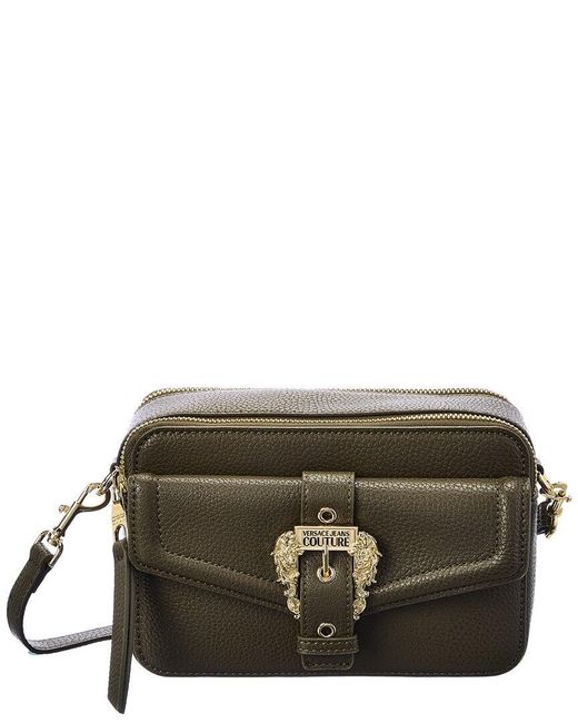 Versace Jeans Couture Buckle Fastening Shoulder Bag in Black Lyst