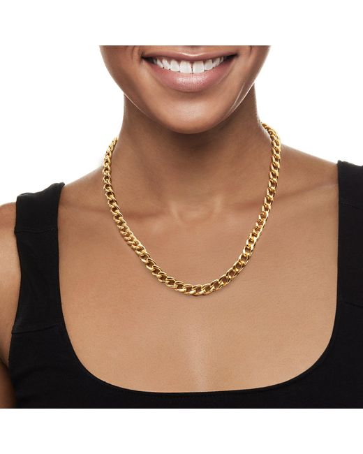 Ross-Simons Italian 7.5mm 18kt Gold 