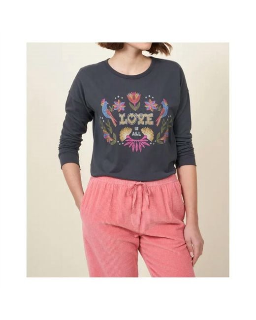 Hartford Blue Talove Tee