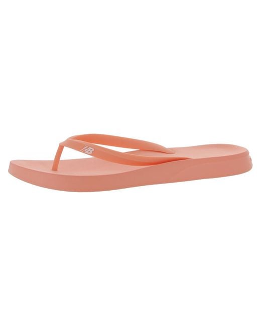 New Balance Pink 24v1 Slip-on Thong Flip-flops for men