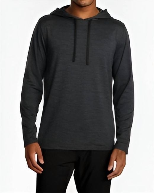 RVCA Black C-Able Pullover Hoodie for men