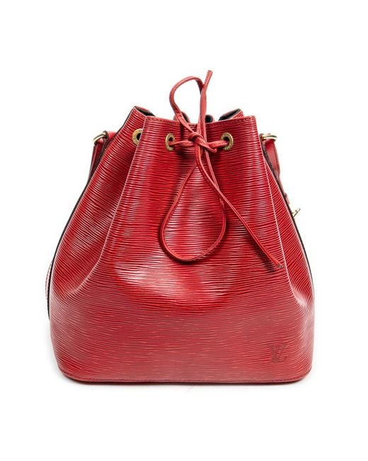 Louis Vuitton Red Noe Pm
