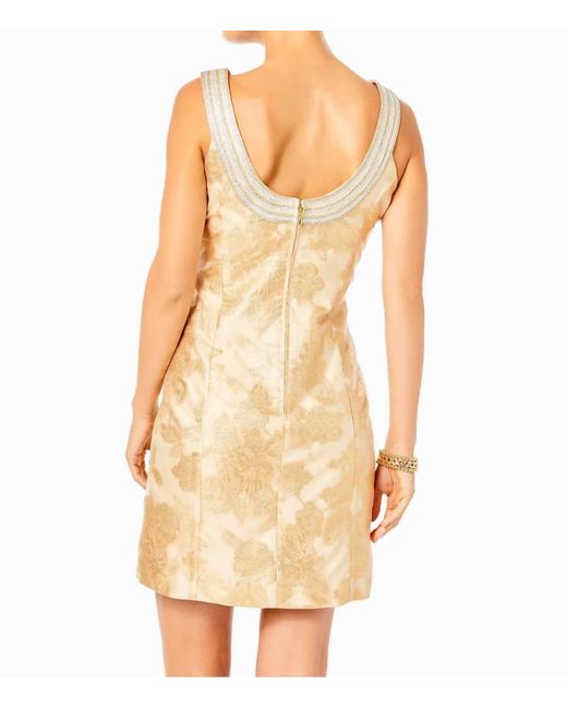 Lilly pulitzer top gold dress