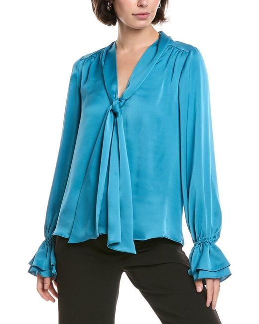 Ramy Brook Blue Tammy Top