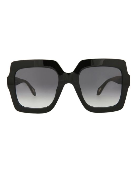 Just Cavalli Black Square-frame Acetate Sunglasses