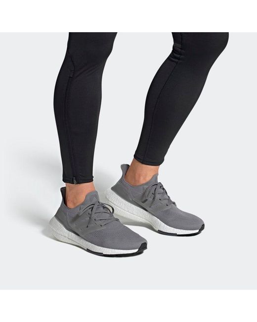 gray ultra boost 21
