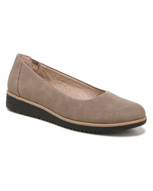 SOUL Naturalizer Brown Idea Padded Insole Slip On Ballet Flats
