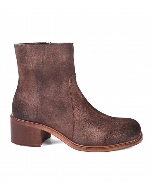 Roan Brown Notice Bootie