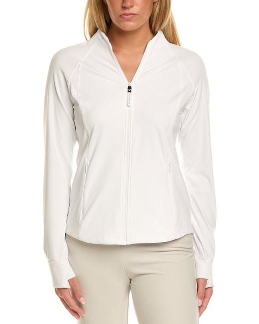 IBKUL White Performance Jacket