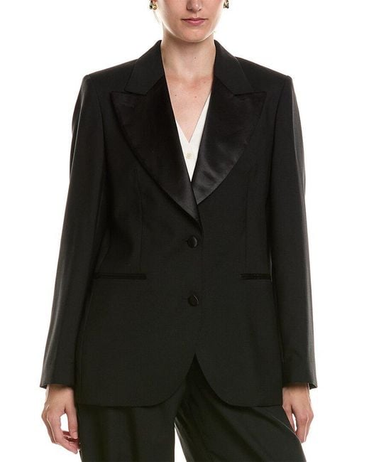 Officine Generale Black Raya Wool Jacket