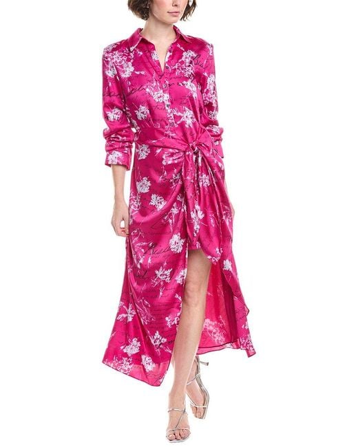 Cinq À Sept Pink Warm Carnation Jacey Dress