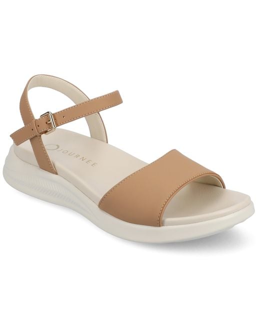 Journee Collection Metallic Journee Jaylee Sandals
