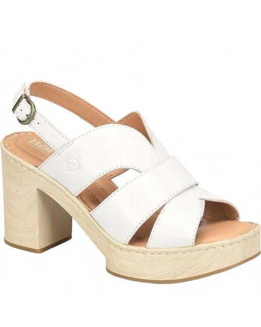 Born Metallic Nassau Sandal