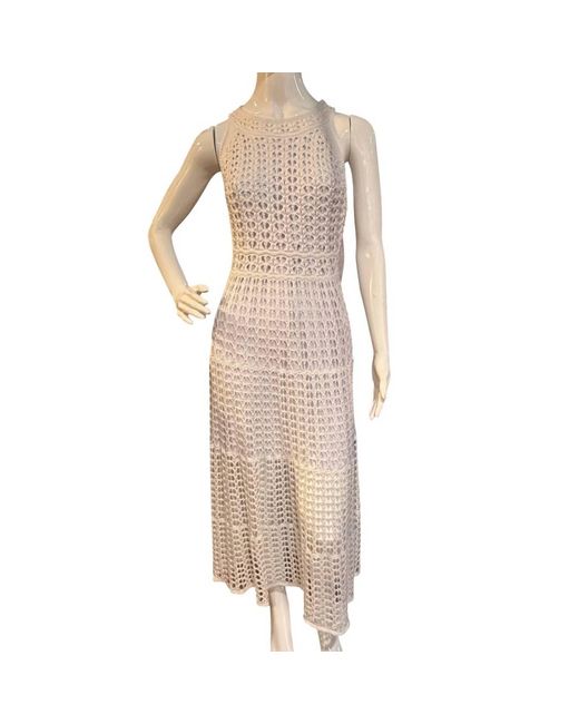 aspeed design dresses Crochet BLUE Long Dress XL / BLUE