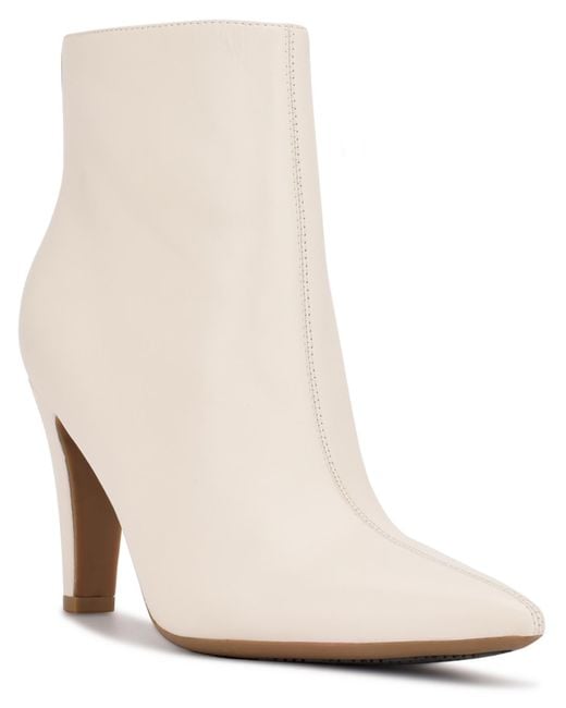 Nine west white hot sale ankle boots