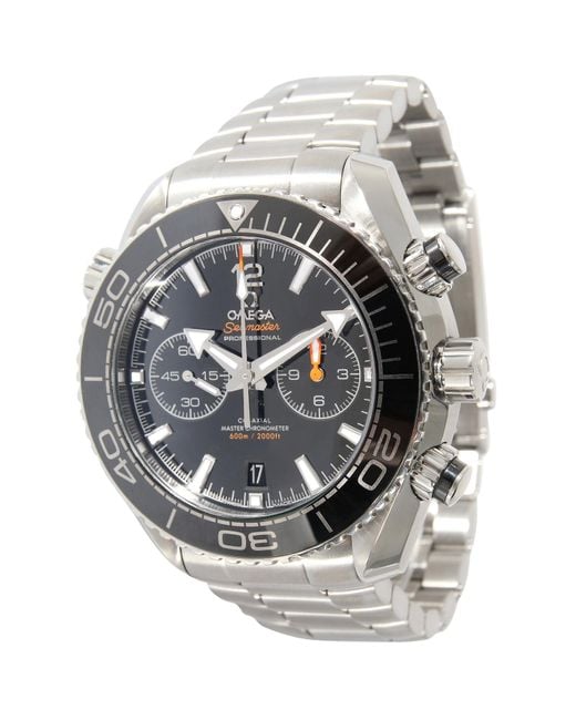 Omega Gray Seamaster Planet Ocean Diver 215.30.46.5111 Watch