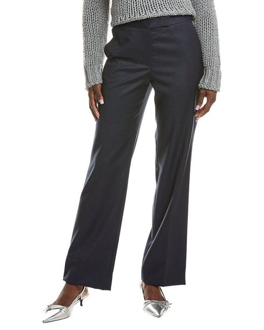 Officine Generale Gray Officine Generale Ilenia Wool Pant