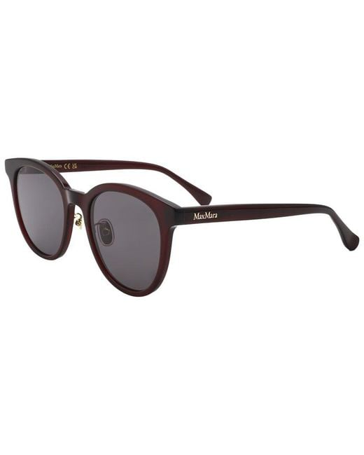 Max Mara Brown 54Mm Sunglasses
