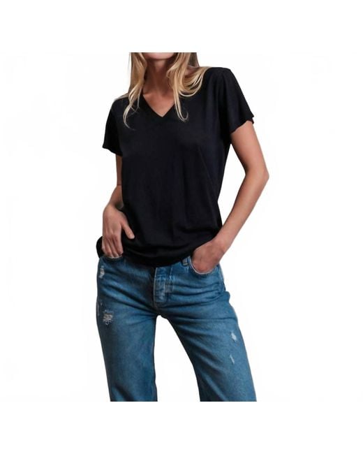 Sundry Blue V-Neck Tee