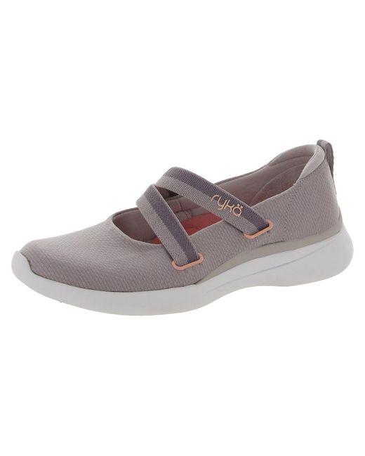 Ryka Molly Fitness Lifestyle Slip on Sneakers in Gray Lyst