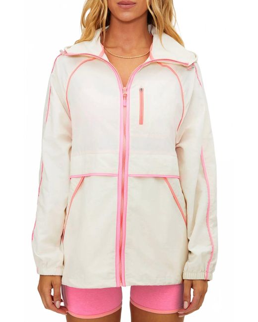 Beach Riot White Mel Jacket